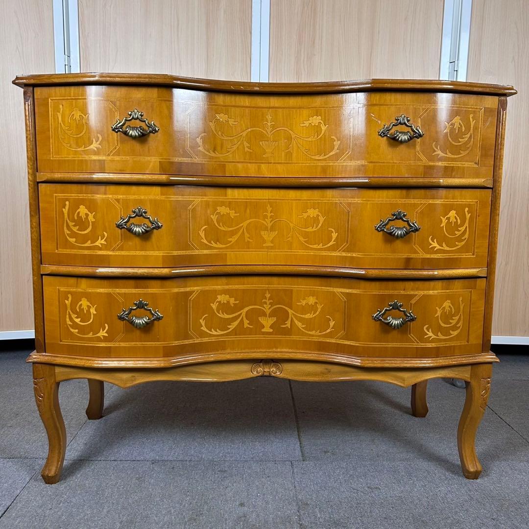 【送料込】アンティーク家具　猫足　輸入家具　インテリア　チェスト