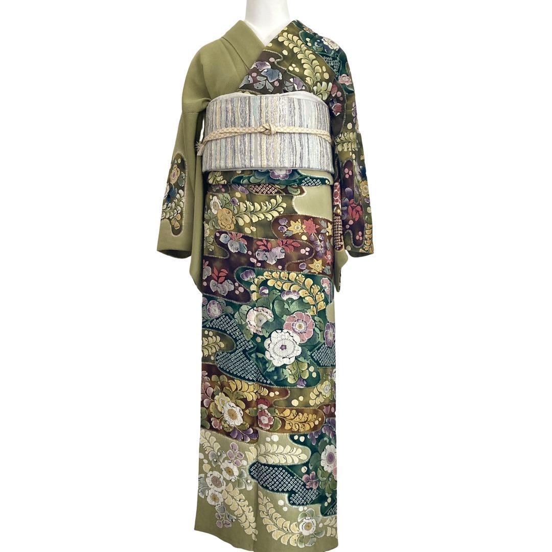 ★あやあや★辻ヶ花 訪問着 正絹 フルセット 入学式 卒業式 NO400