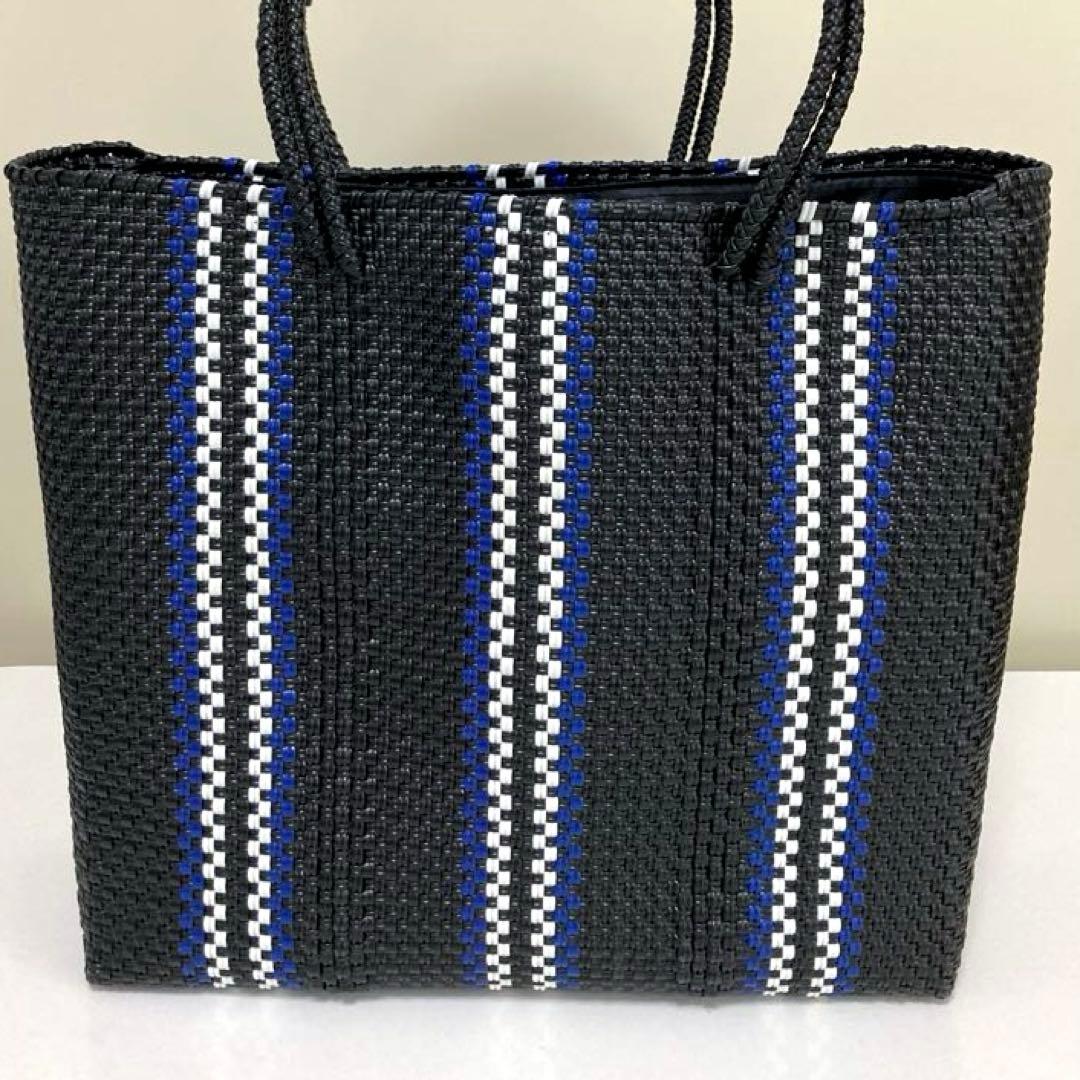 Sora★WOVEN ウーブン メキシコ製 かごバッグ タッセルチャーム付