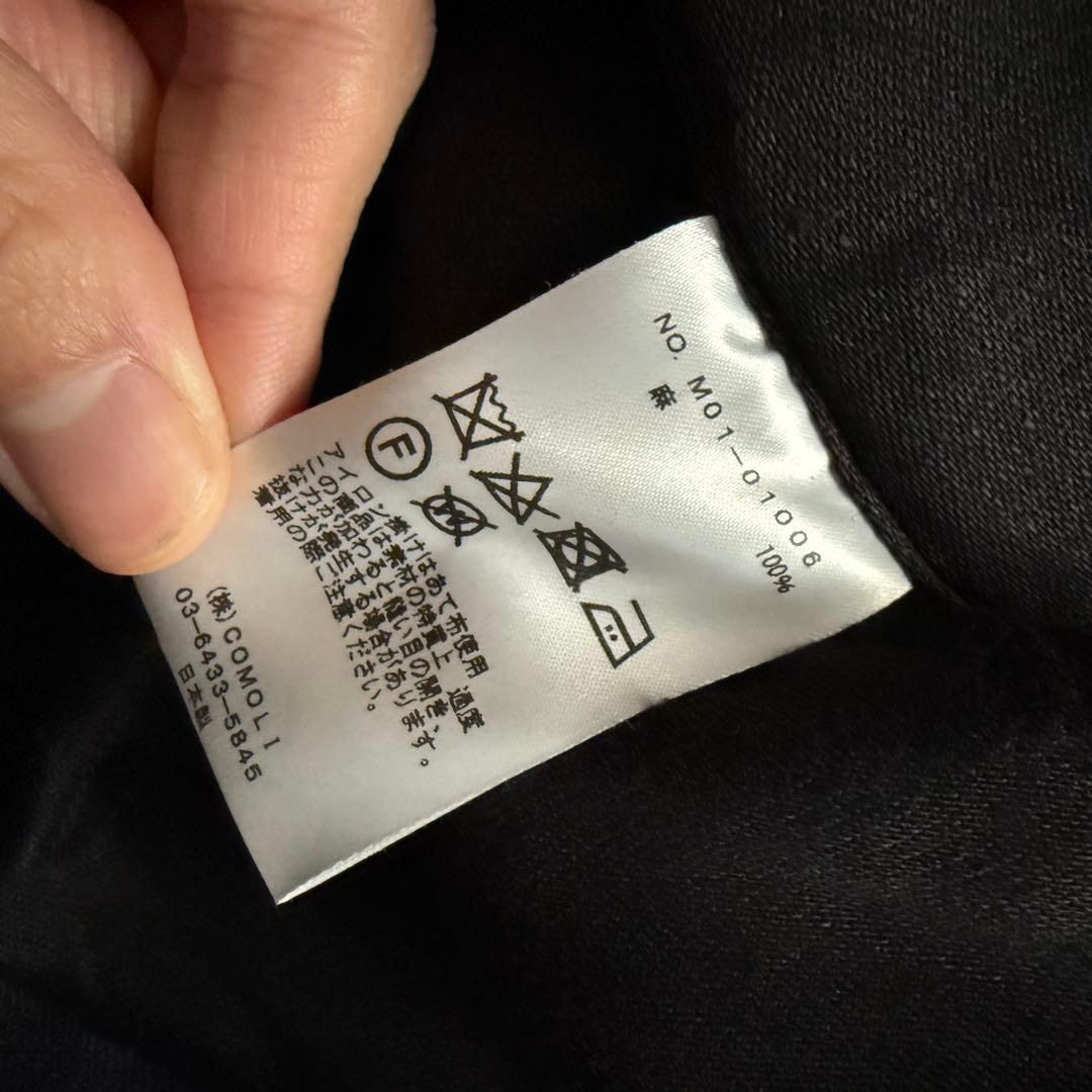 COMOLI リネン起毛ジャケット