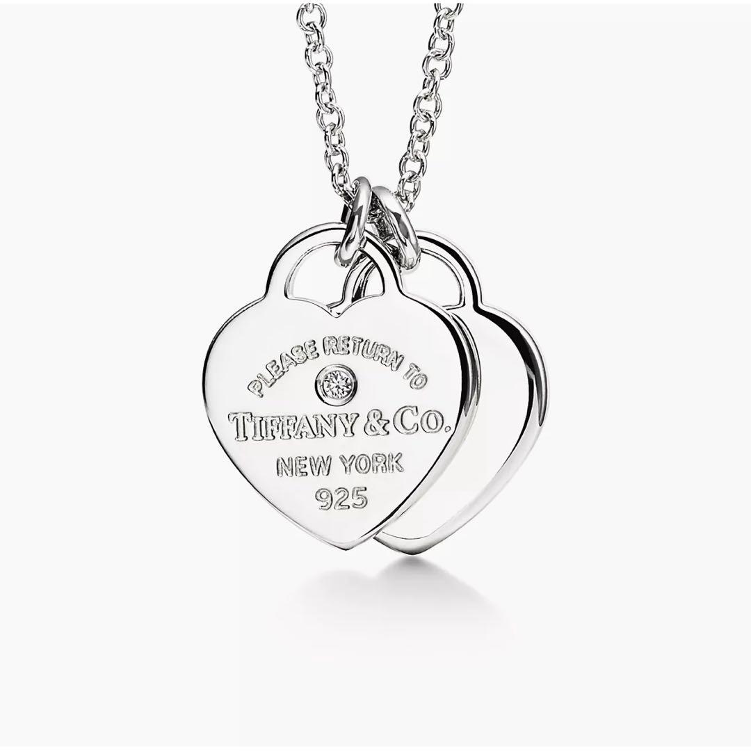 【新品未使用】リターントゥ　ティファニー　ハート　ネックレス　シルバー
