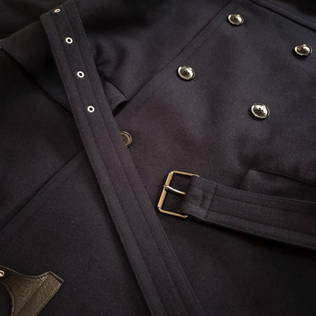 ポールスミス 名作 18AW マキシ丈トレンチコート M コレクションモデル