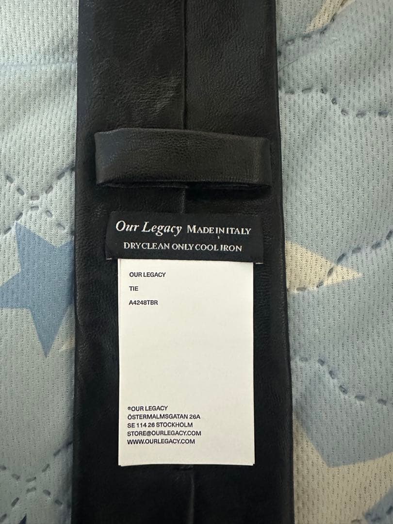 ぽみ様(専用) OUR LEGACY ネクタイ