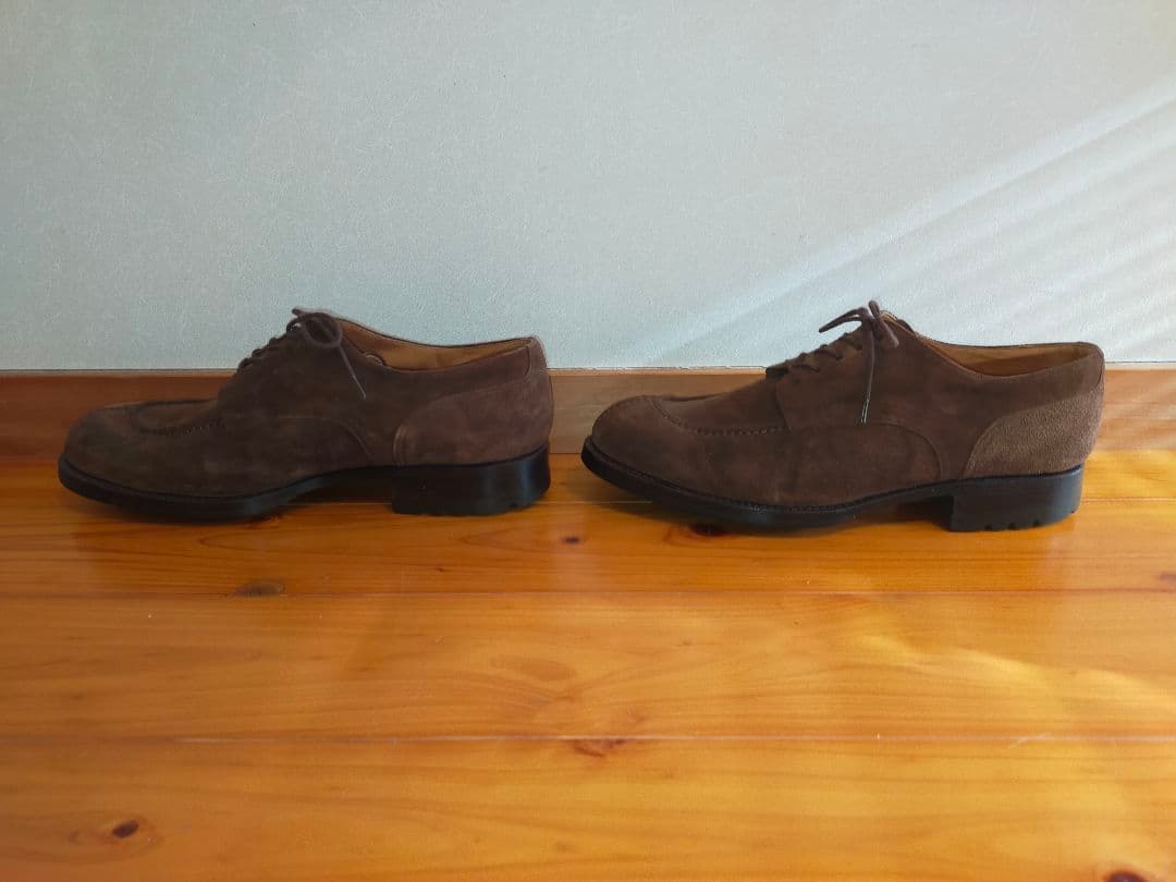 ヤンコ　ユーチップ　ブラウンスエード 26.5