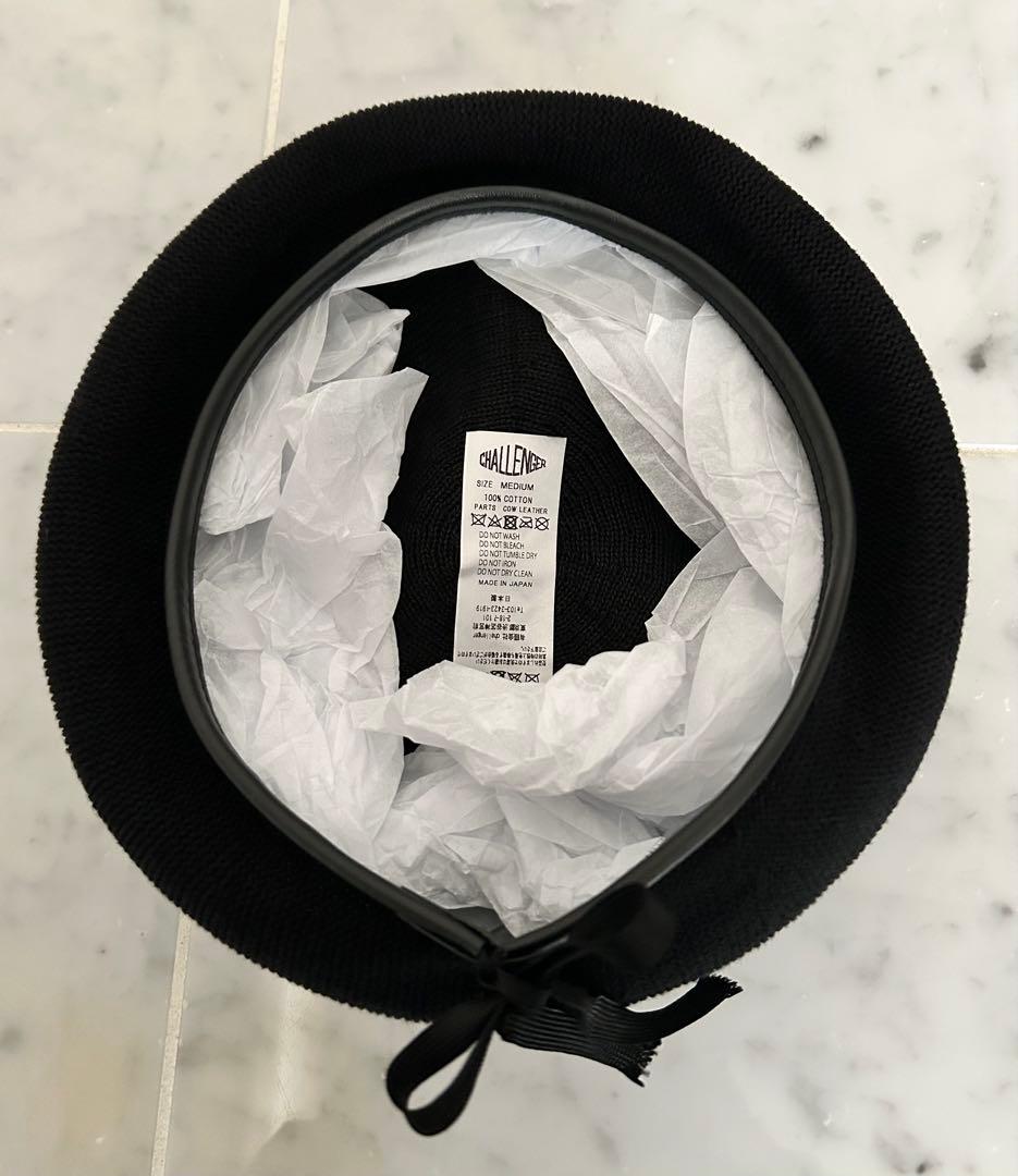 CHALLENGER ベレー帽 Mサイズ ブラック　チャレンジャー