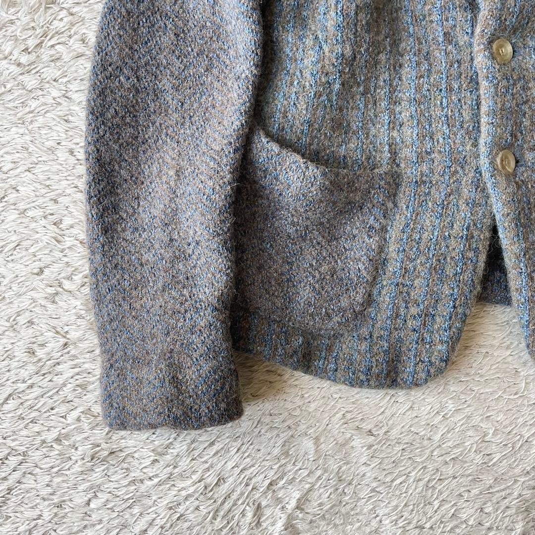 45R 美品 シェットランドウールの908オール 2 グレー