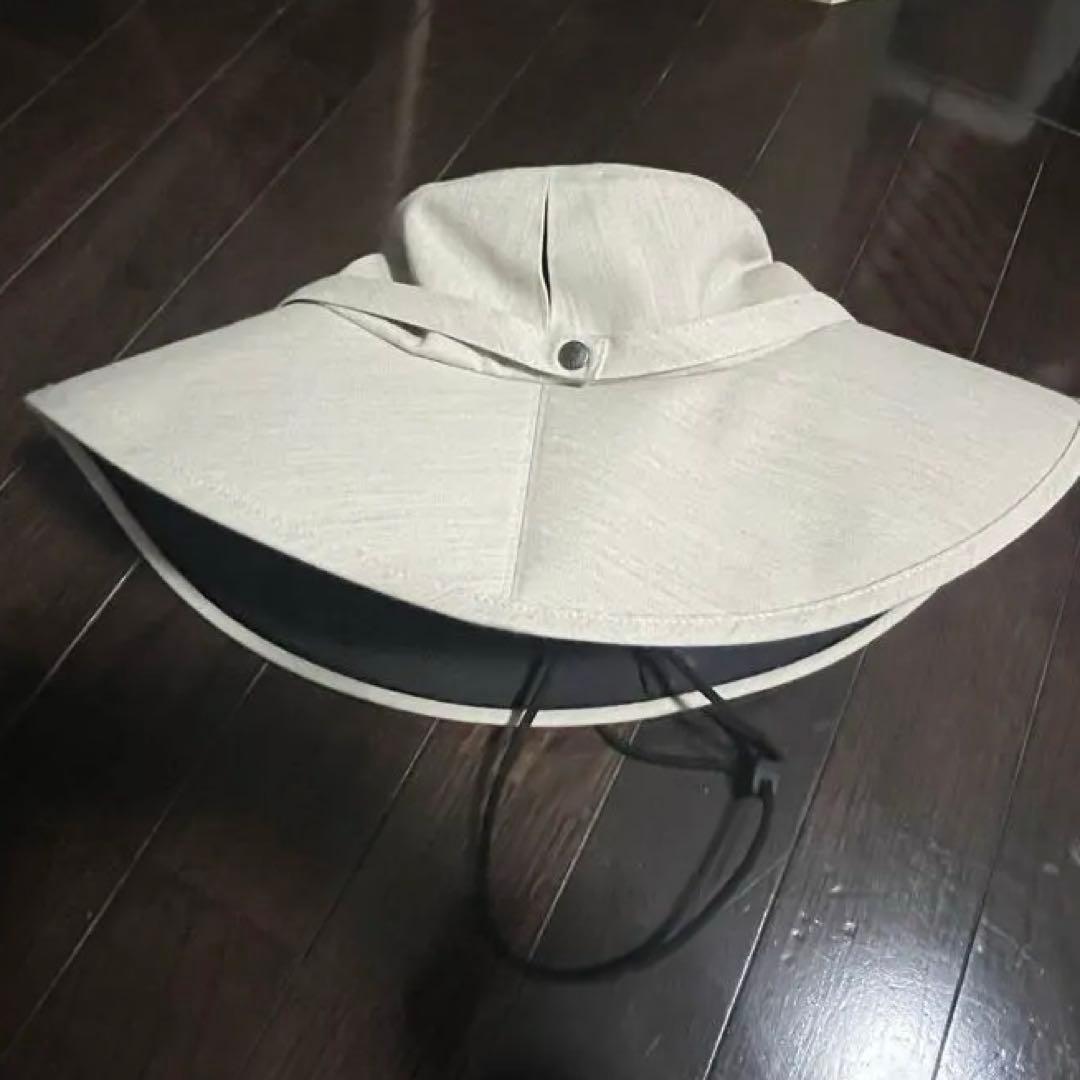 サンバリア100 ウィンドハット Lサイズ アイボリー　新品未使用