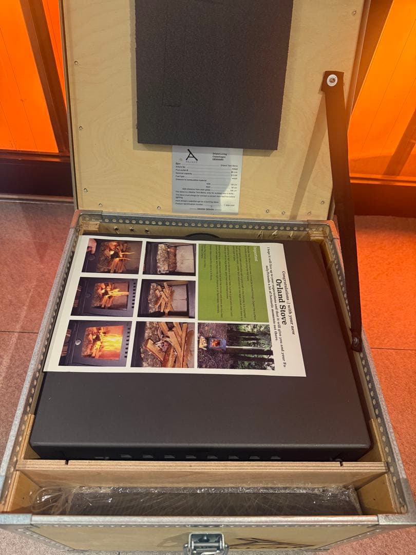 ORLAND オーランド コンパクト ストーブ 煙突セット