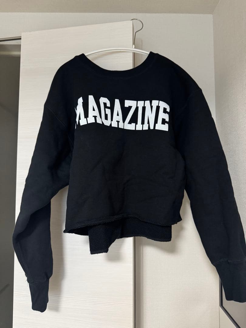 THIRD MAGAZINE サードマガジン スウェット ブラック