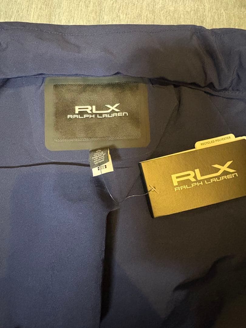 新品RLX RALPH LAUREN ネイビー ゴルフジャケット　タグ付き