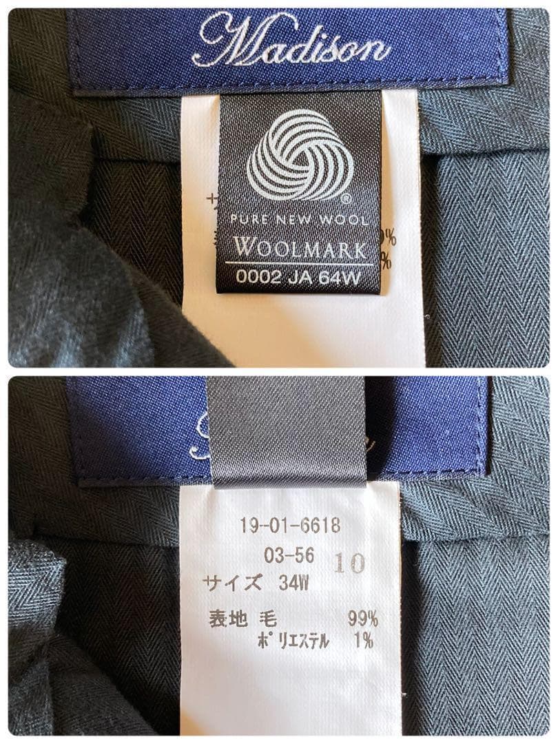 良品⭐️ブルックスブラザーズ1818マディソン スーツ40SHT(AB5相当)