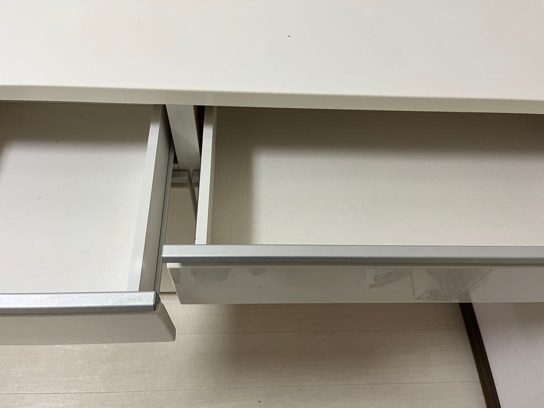 食器棚 ニトリ　キッチンカウンター(キュリー2 120CT WH)