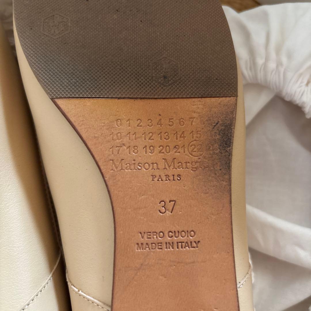 箱付き★メゾンマルジェラ★タビ★バレエシューズ★37