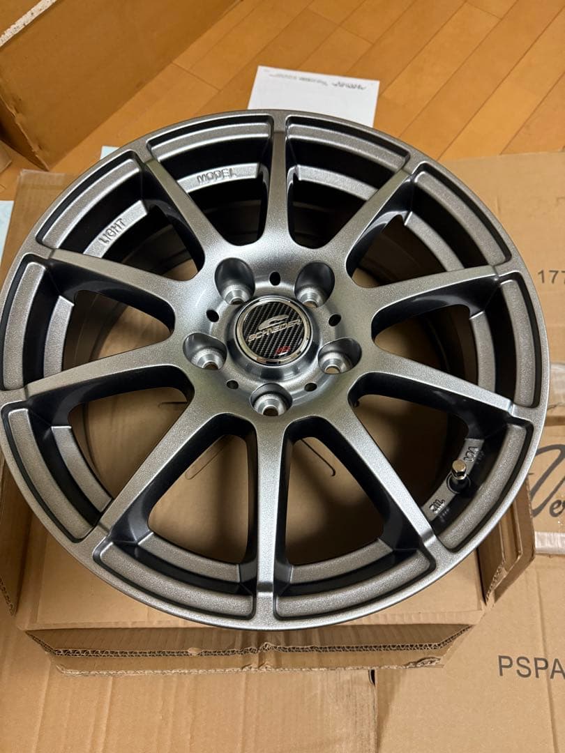 16インチ 5穴 114.3 6.5J シュナイダー スタッグ　2本