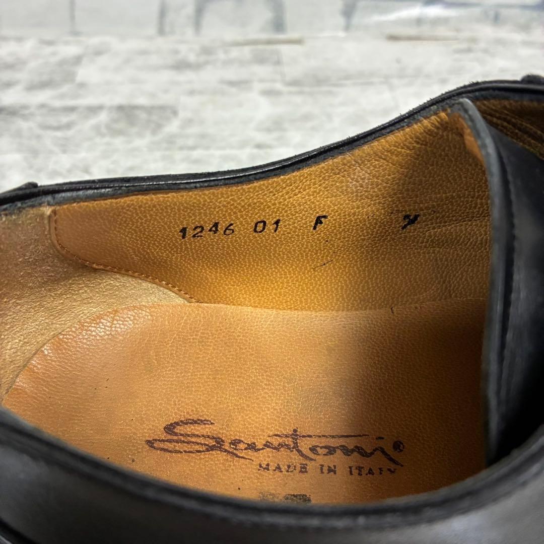 SANTONI サントーニ　Uチップ　スクエアトゥ　外羽根　26〜26.5㎝相当
