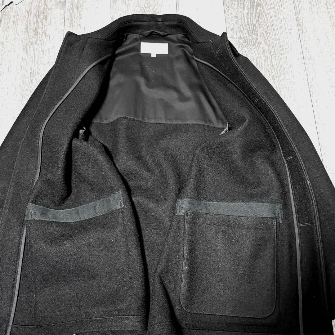 【週末お値下げ】【美品】MARGARET HOWELL メルトンウールコート