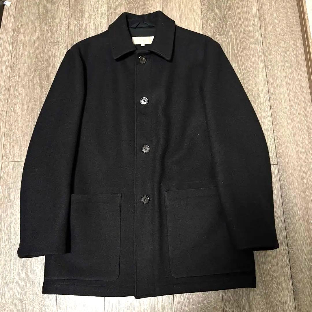 【週末お値下げ】【美品】MARGARET HOWELL メルトンウールコート
