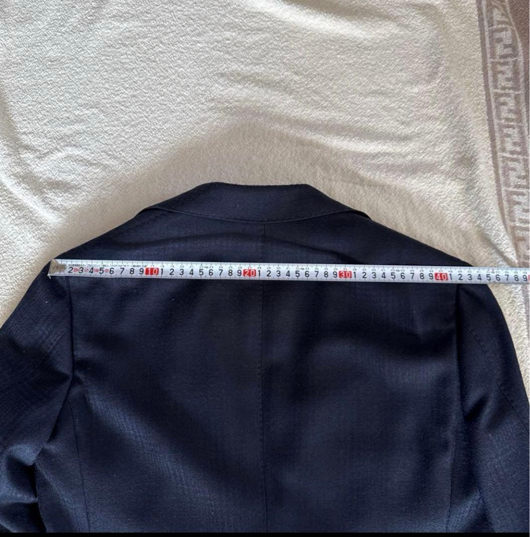 Brilla per il gusto ネイビーチェック　スーツ　サイズ42