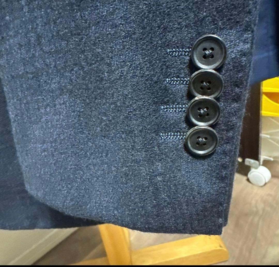 Brilla per il gusto ネイビーチェック　スーツ　サイズ42