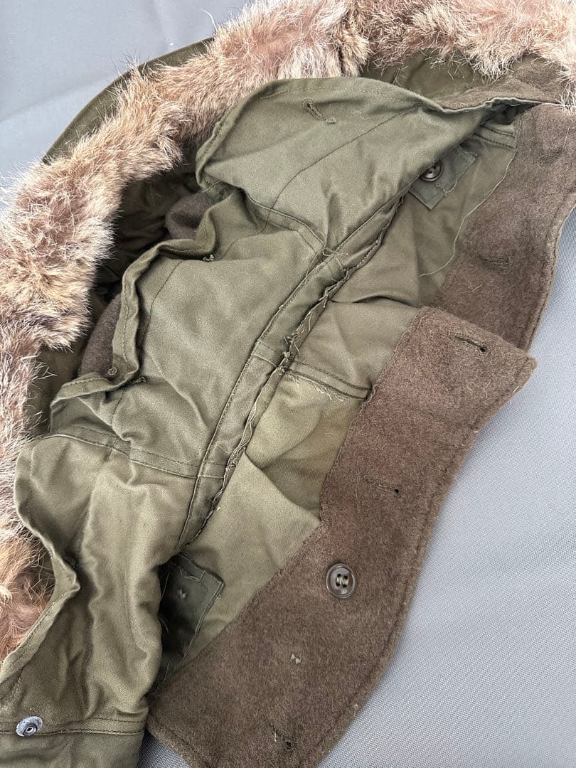 M-51 モッズコート用フード　白ラベル