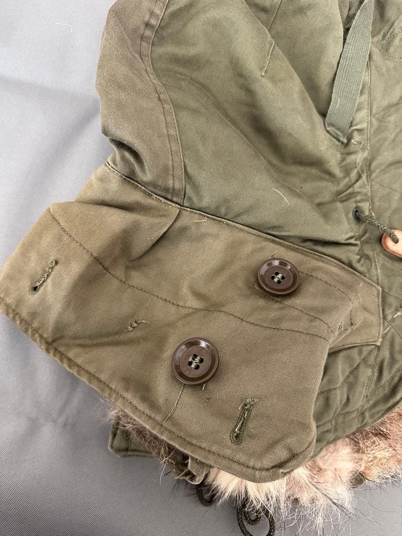 M-51 モッズコート用フード　白ラベル