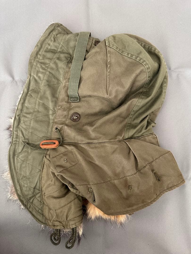 M-51 モッズコート用フード　白ラベル