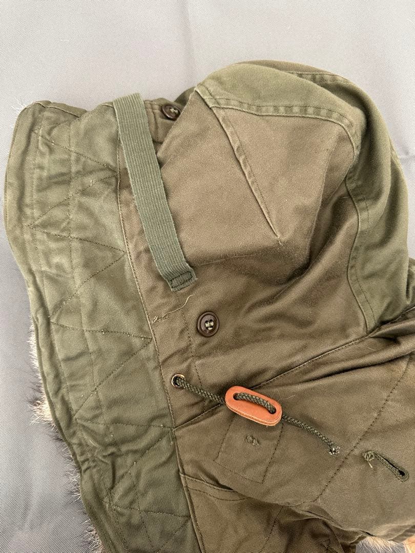 M-51 モッズコート用フード　白ラベル