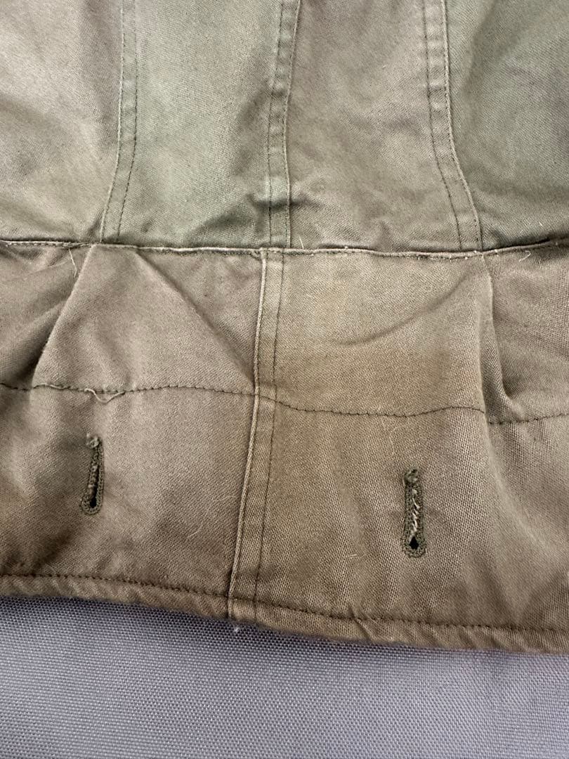 M-51 モッズコート用フード　白ラベル