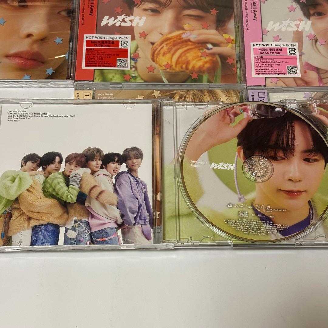 【NCT WISH】 WISH初回生産限定盤 6種セット