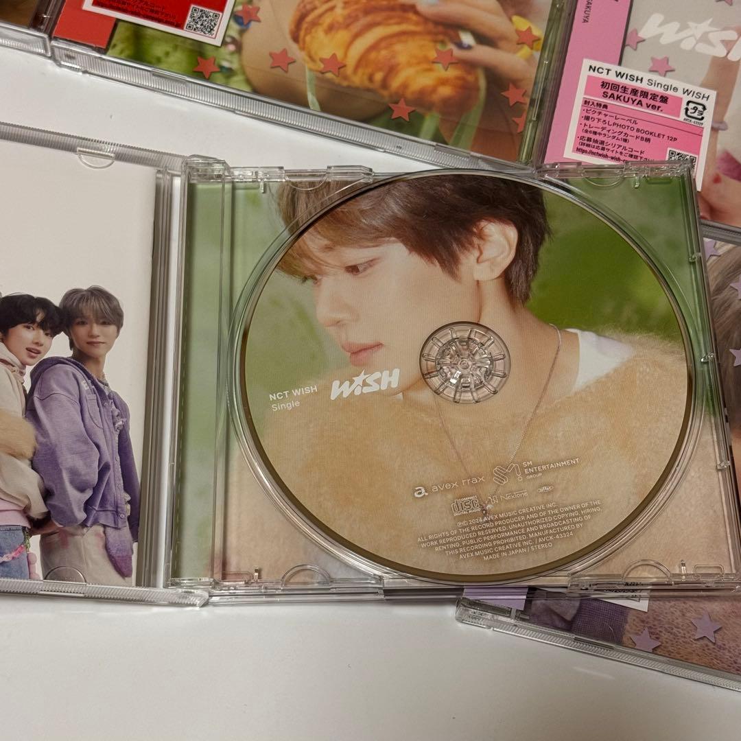 【NCT WISH】 WISH初回生産限定盤 6種セット