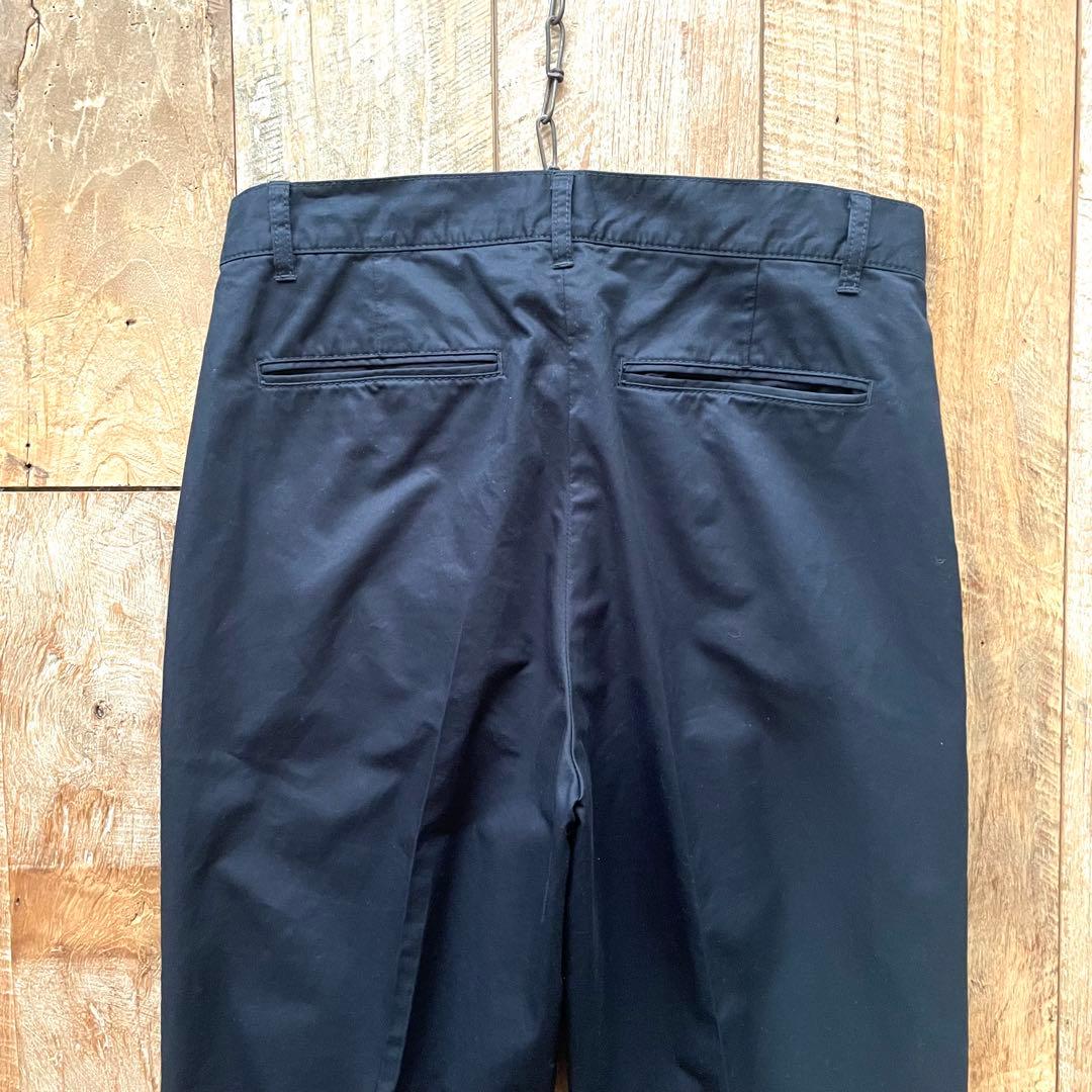 【極美品】BEAMS PLUS 1タック テーパード トラウザーズ パンツ M