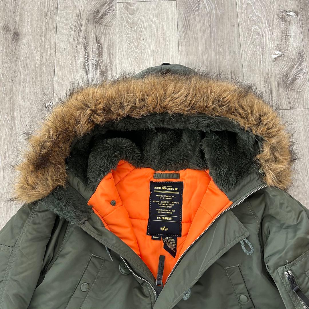 ALPHA INDUSTRIES アルファ N3B フライトジャケット S
