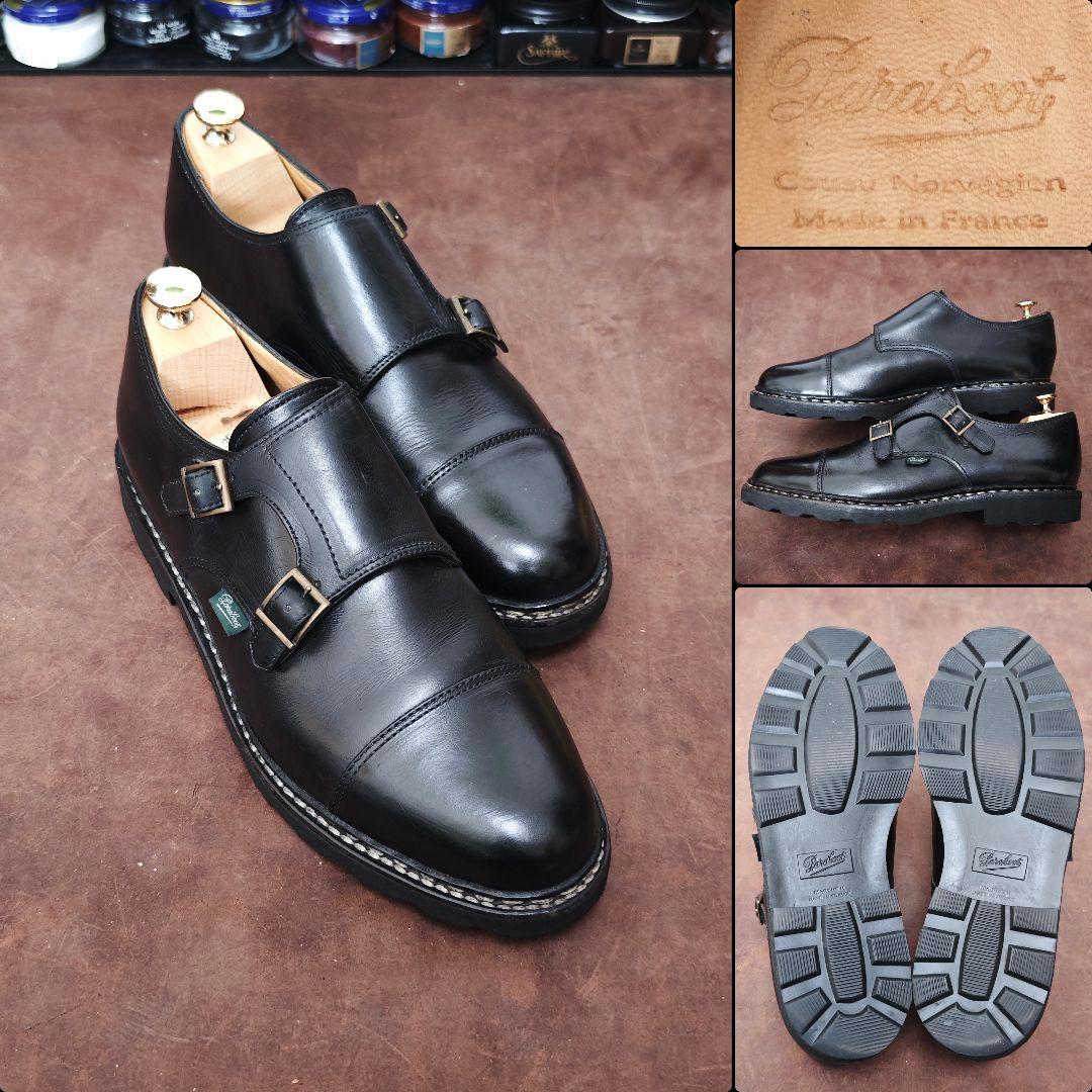 パラブーツ　ウィリアム　ダブルモンク