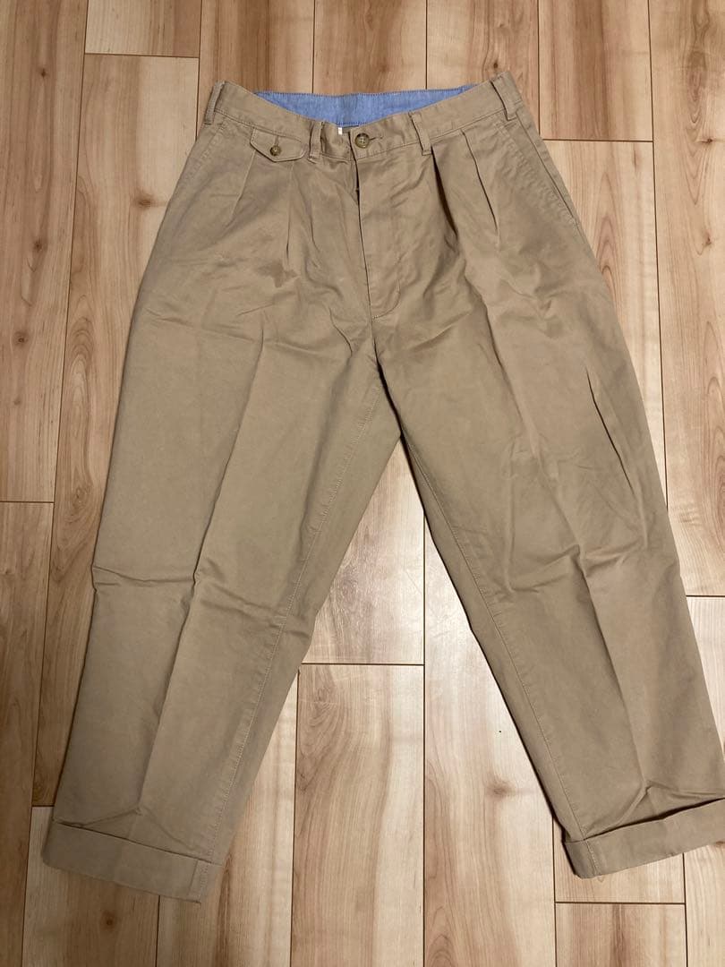 BEAMS＋ ビームスプラス 2タック チノパンツ M3色セット