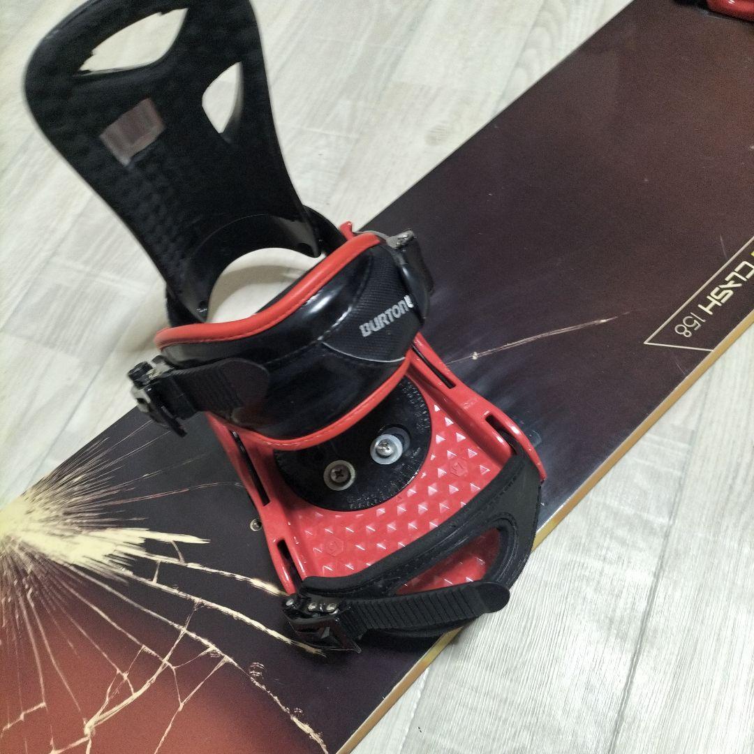 BURTON バートン　スノーボード板　キャンバー　スノーボードセット