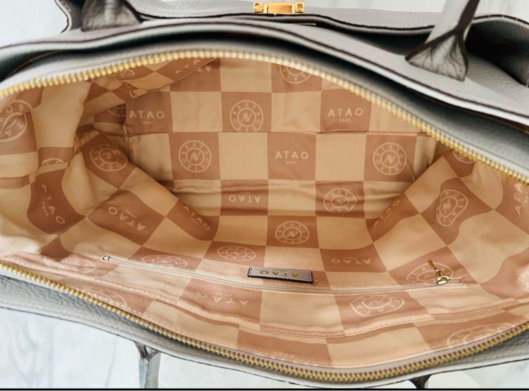 アタオ　ウィークデー　トートバッグ アイスグレー