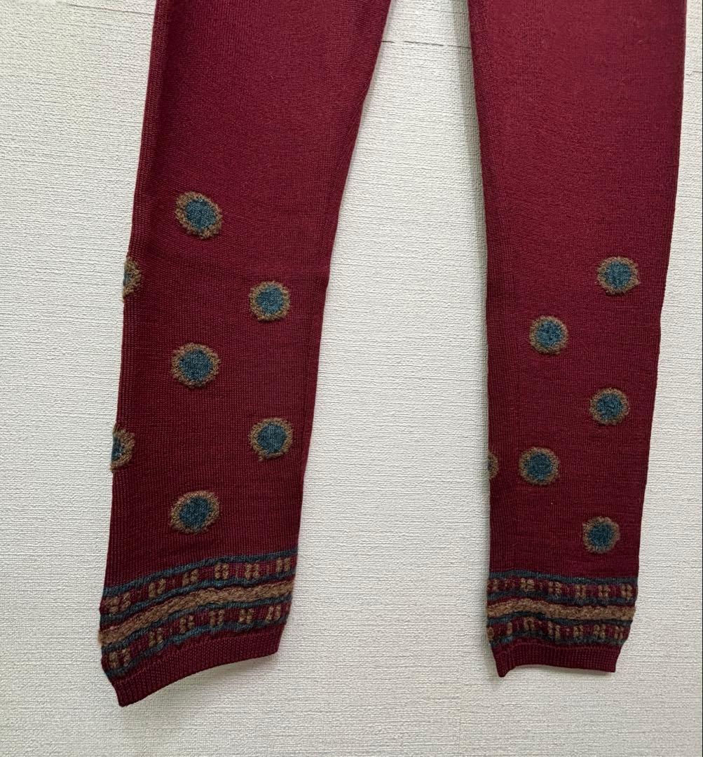 ☆新品☆ 佐藤繊維 M.＆KYOKO モヘヤ、アルパカ混レギンス