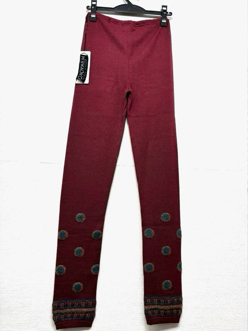 ☆新品☆ 佐藤繊維 M.＆KYOKO モヘヤ、アルパカ混レギンス