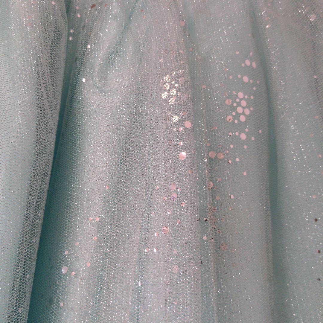 DRESCCO スパンコール装飾ノースリーブドレス