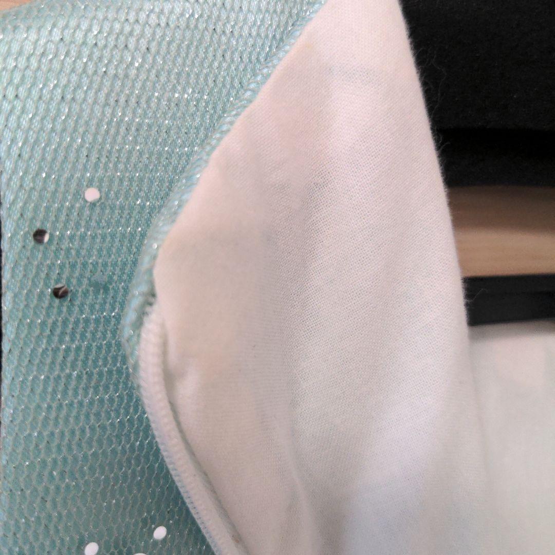 DRESCCO スパンコール装飾ノースリーブドレス