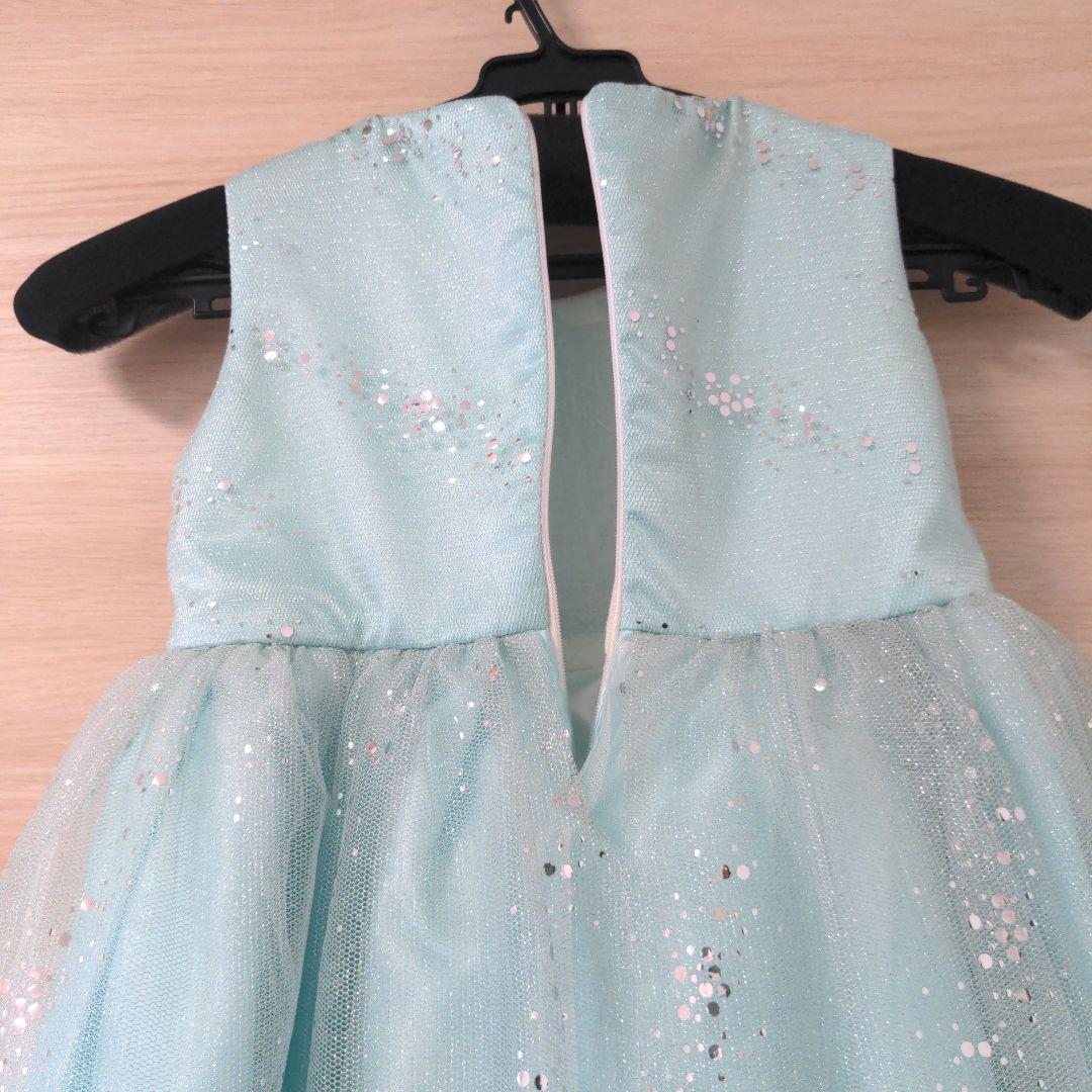 DRESCCO スパンコール装飾ノースリーブドレス