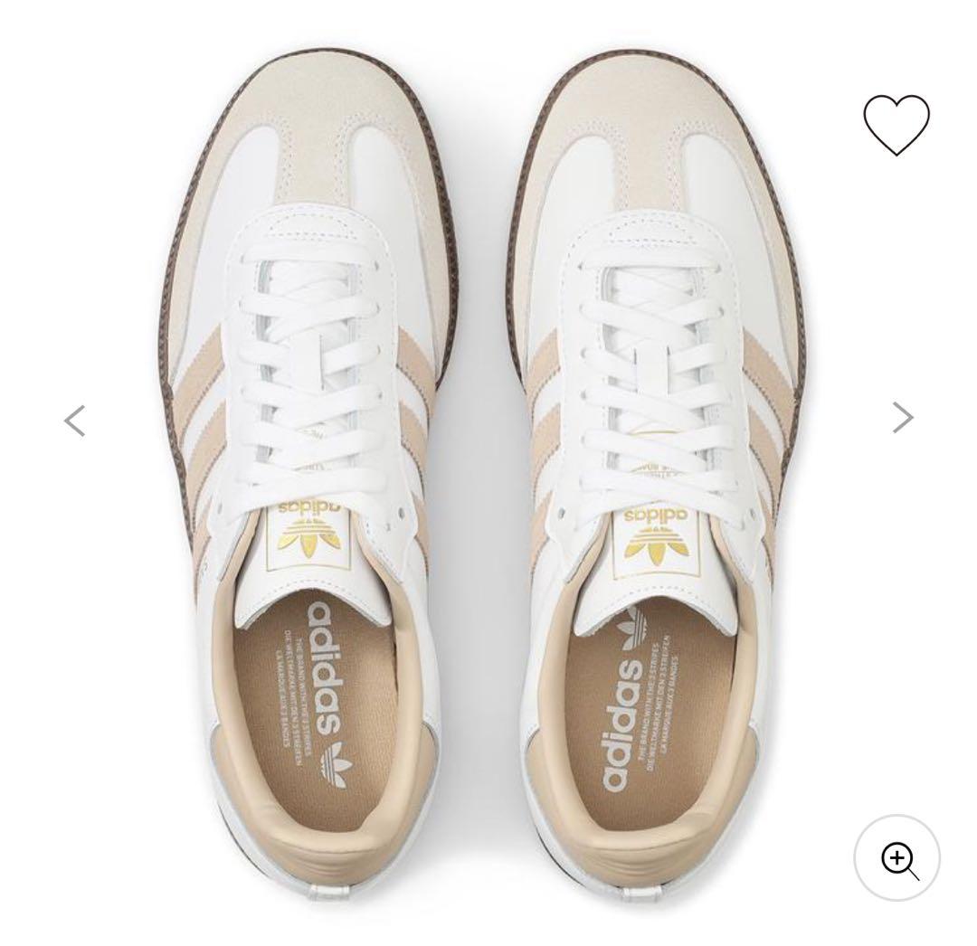 【1度着用】adidas samba 25.0【箱無し】