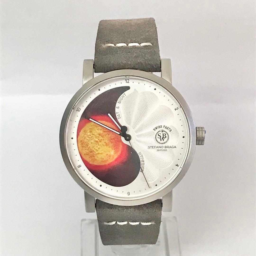 Y*K様 STEFANO BRAGA 腕時計 A000B-AG ムーンフェイズ