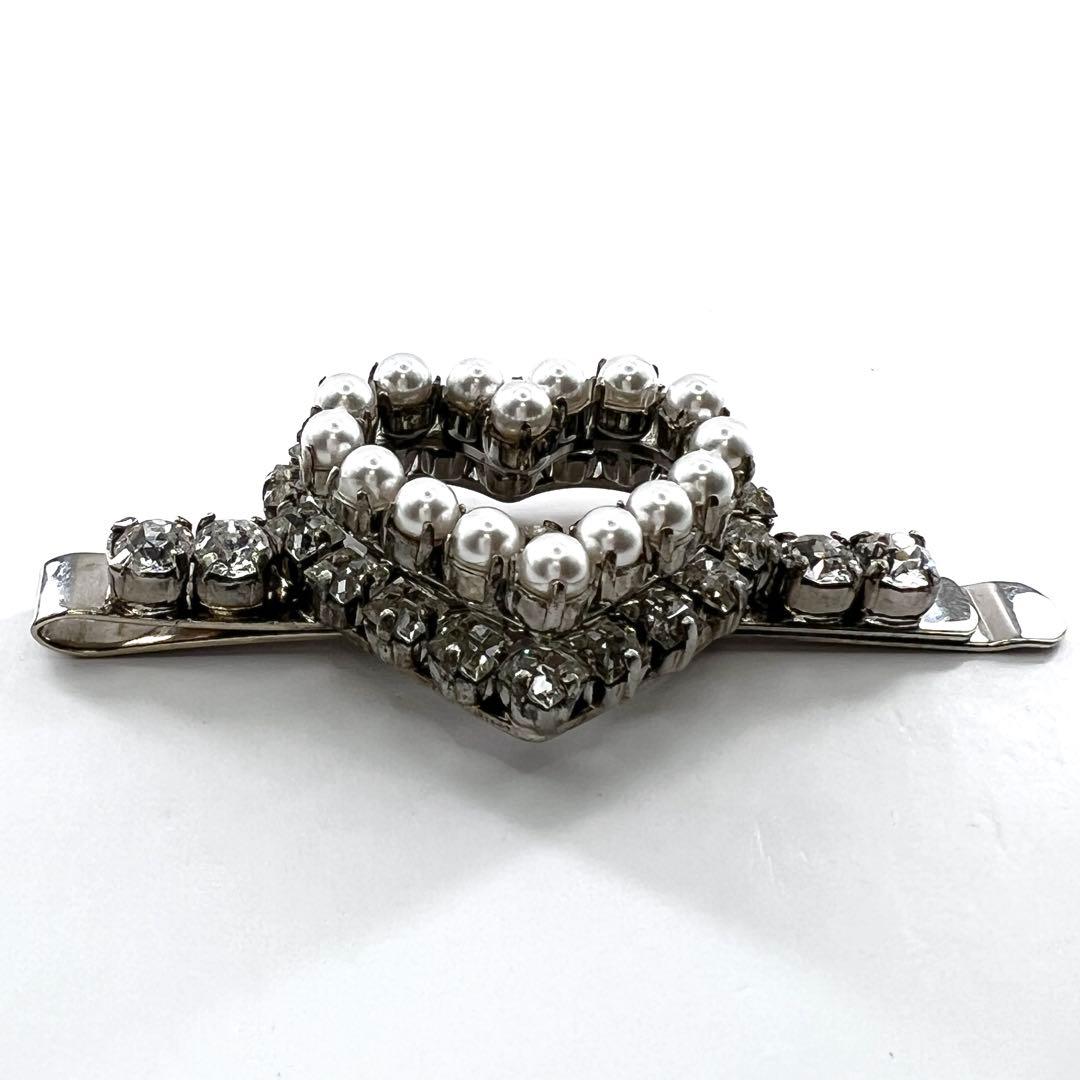 【Roger Vivier】ロジェヴィヴィエ パールラインストーン ヘアクリップ