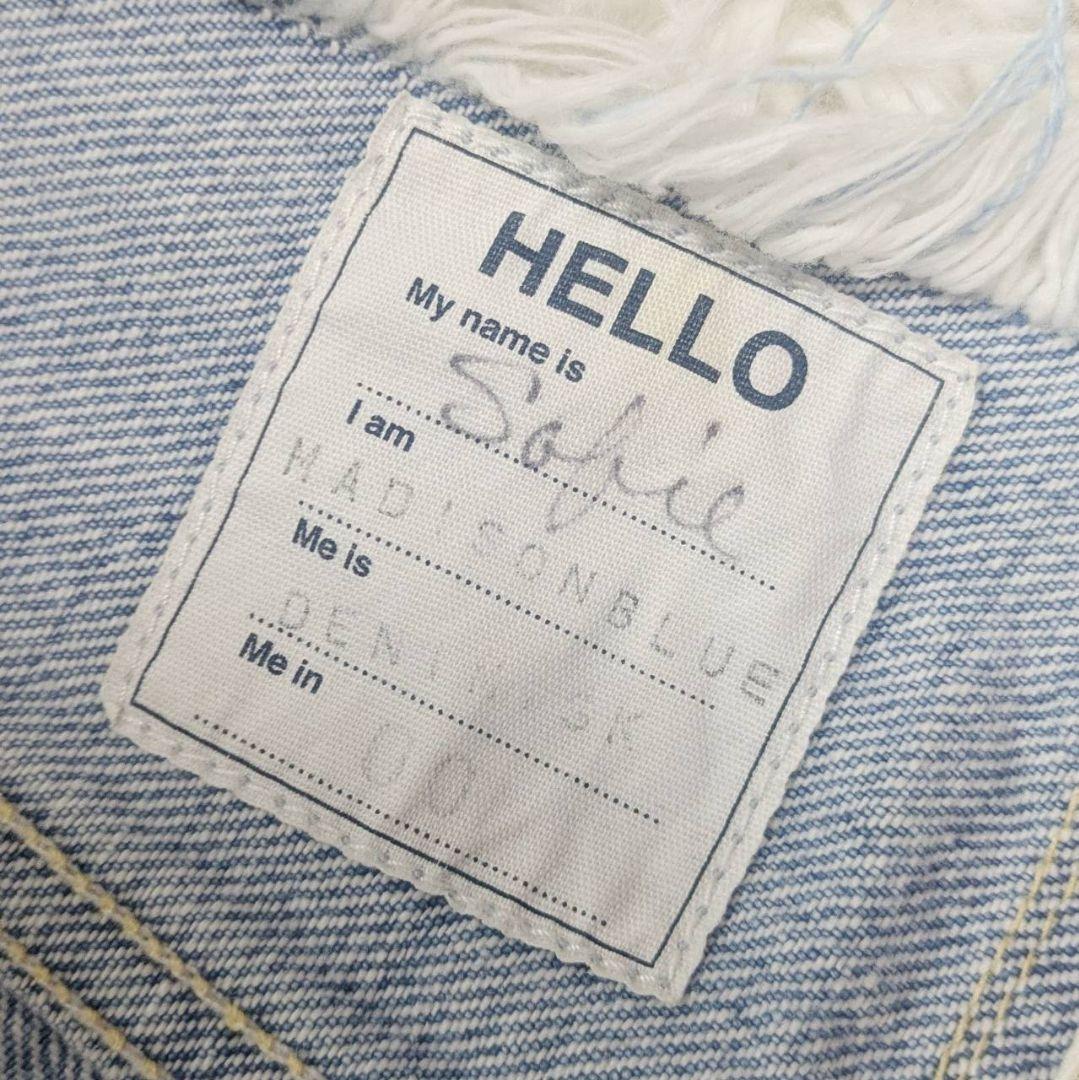 マディソンブルー 5POCKET DENIM MINI SKIRT ダメージ加工