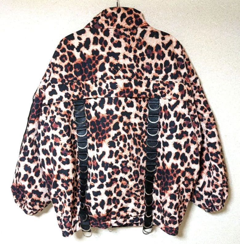 レフレム　ブルゾン　Dリング　ジャケット　レオパード　　REFLAM　豹柄
