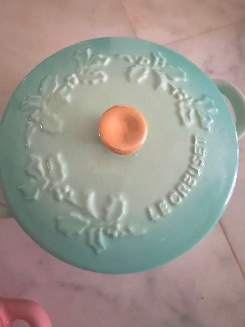 LE CREUSET ルクルーゼ ミニマルミット ホーリーレリーフ2個セット