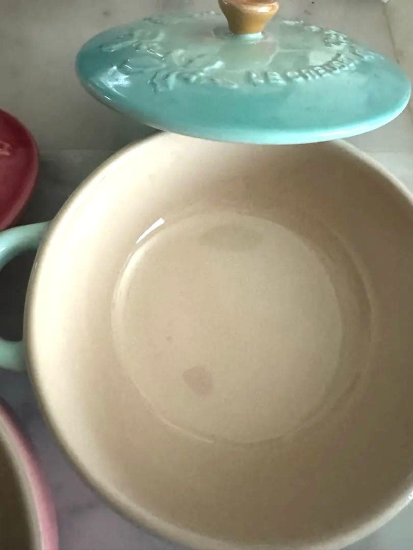 LE CREUSET ルクルーゼ ミニマルミット ホーリーレリーフ2個セット
