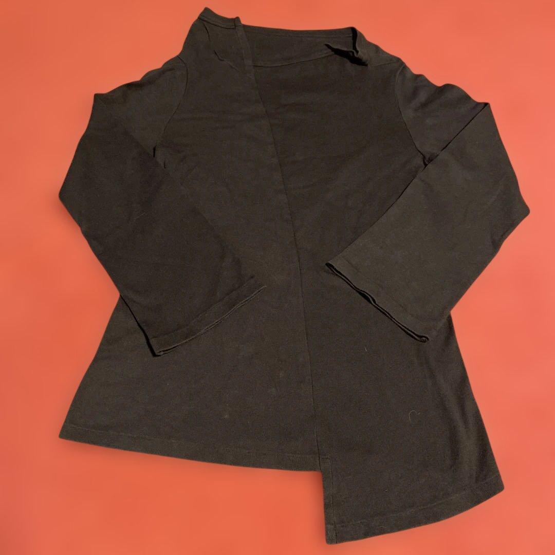 ANN DEMEULEMEESTER 本人期 アシメトリックカットソー