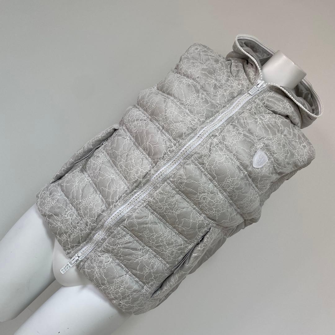 DARTIN BONAPARTO レースレイヤード ダウンベスト 美品